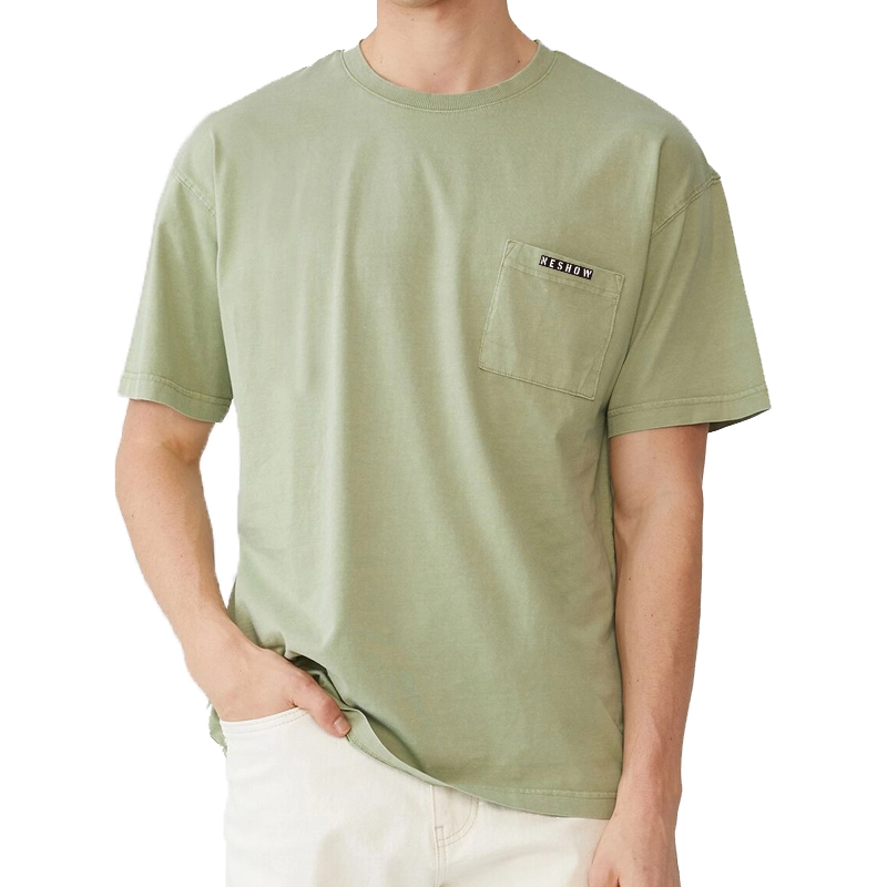 100% Cotton Loose Fit Custom Printed Logo Fashion Comfortable Blank Oversized Men T Shirt