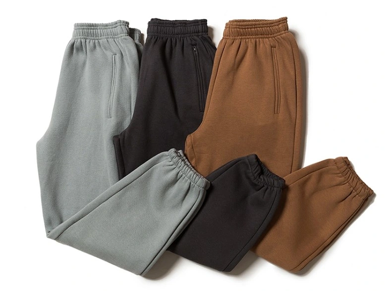 2020 New 6 Solid Color Men 100 Cotton Sweatpants High Quality Joggers Casual Streetwear Men Casual Sport Sweatpants