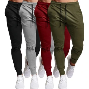 Cotton Sweatpants for Men Winter Trousers Fleece Joggers for Men All Colors Available