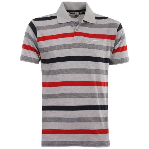 Men S Yarn Dye Mercerised Cotton Men S Cotton Spandex Single Jersey Stripe Polo Shirt (2)