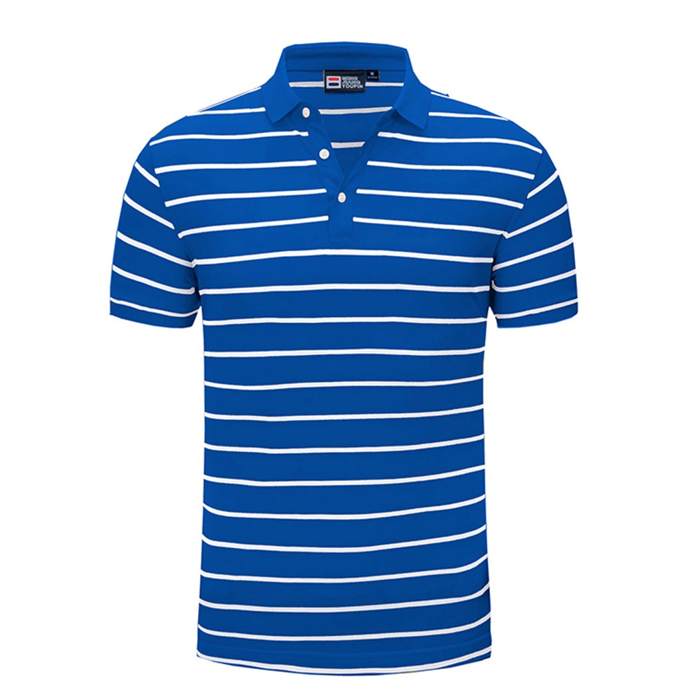 Wholesales Custom Men Prime S Striped Polo Shirt